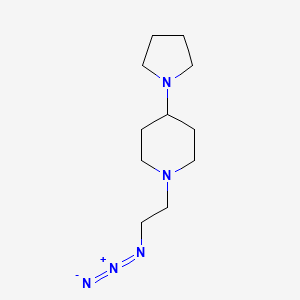 1-(2-Azidoethyl)-4-(pyrrolidin-1-yl)piperidine