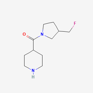 (3-(Fluoromethyl)pyrrolidin-1-yl)(piperidin-4-yl)methanone