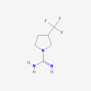 3-(Trifluoromethyl)pyrrolidine-1-carboximidamide