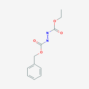 molecular formula C11H12N2O4 B149097 Benzyl N-ethoxycarbonyliminocarbamate CAS No. 111508-33-9