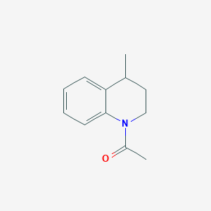 molecular formula C12H15NO B149099 1-(4-Methyl-3,4-dihydroquinolin-1(2H)-yl)ethanone CAS No. 135579-07-6