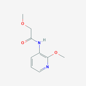 molecular formula C9H12N2O3 B14911341 2-methoxy-N-(2-methoxypyridin-3-yl)acetamide 