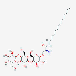 molecular formula C36H67NO17 B149114 Globotriaosylsphingosine CAS No. 126550-86-5