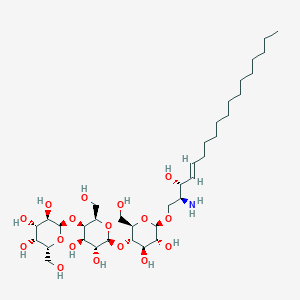 molecular formula C₃₆H₆₇NO₁₇ B149114 溶酶体β-半乳糖苷酶 3 CAS No. 126550-86-5