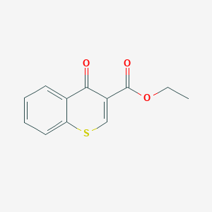molecular formula C12H10O3S B14911875 Ethyl 4-oxo-4H-1-benzothiopyran-3-carboxylate 
