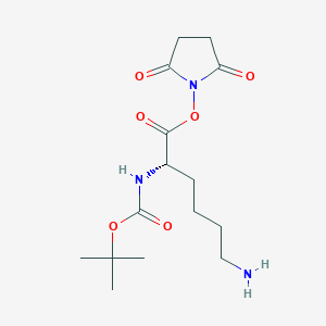 molecular formula C15H25N3O6 B149120 Boc-Lys-OSu CAS No. 133506-39-5