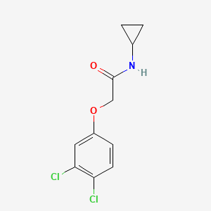 molecular formula C11H11Cl2NO2 B14912080 N-cyclopropyl-2-(3,4-dichlorophenoxy)acetamide 