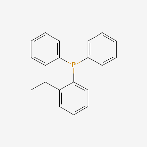 molecular formula C20H19P B14912245 (2-Ethylphenyl)diphenylphosphine 
