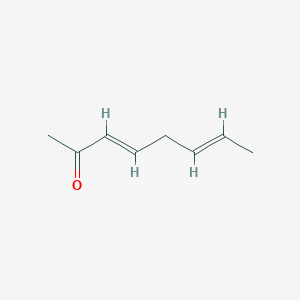molecular formula C8H12O B149123 (E,E)-3,5-辛二烯-2-酮 CAS No. 30086-02-3