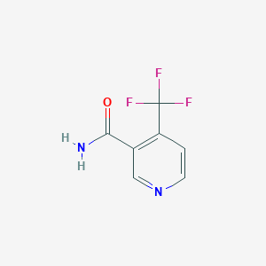 molecular formula C7H5F3N2O B149125 4-(Trifluoromethyl)nicotinamide CAS No. 158062-71-6