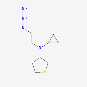 N-(2-azidoethyl)-N-cyclopropyltetrahydrothiophen-3-amine