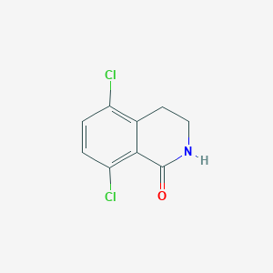 5,8-dichloro-3,4-dihydroisoquinolin-1(2H)-one