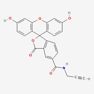 molecular formula C24H15NO6 B1491358 5-FAM-Alkyne CAS No. 1402432-77-2