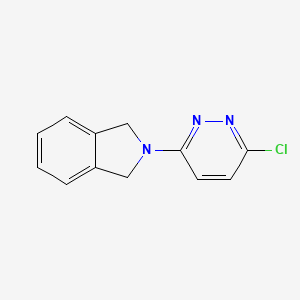 molecular formula C12H10ClN3 B1491367 2-(6-Chloropyridazin-3-yl)isoindoline CAS No. 1250115-88-8