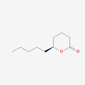 molecular formula C10H18O2 B149139 (S)-(-)-DELTA-DECANOLACTONE CAS No. 59285-67-5