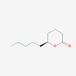 molecular formula C10H18O2 B149139 (6S)-6-pentyloxan-2-one CAS No. 59285-67-5