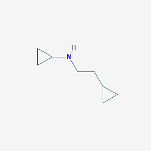 molecular formula C8H15N B1491392 N-(2-cyclopropylethyl)cyclopropanamine CAS No. 1249298-67-6