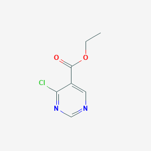 molecular formula C7H7ClN2O2 B149144 Ethyl 4-chloropyrimidine-5-carboxylate CAS No. 41103-17-7