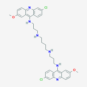 molecular formula C38H42Cl2N6O2 B149146 Acridine homodimer CAS No. 57576-49-5