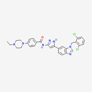 molecular formula C30H29Cl2N7O B14914859 LT-850-166 