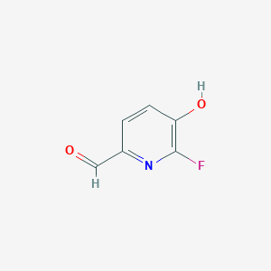 molecular formula C6H4FNO2 B14914960 6-Fluoro-5-hydroxypicolinaldehyde 