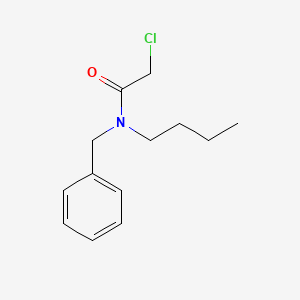 molecular formula C13H18ClNO B1491533 N-benzyl-N-butyl-2-chloroacetamide CAS No. 73685-57-1