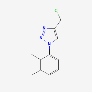 molecular formula C11H12ClN3 B1491601 4-(chloromethyl)-1-(2,3-dimethylphenyl)-1H-1,2,3-triazole CAS No. 1249623-34-4