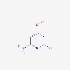 molecular formula C6H7ClN2O B1491633 6-Chloro-4-methoxypyridin-2-amine CAS No. 439146-20-0
