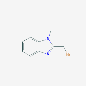 molecular formula C9H9BrN2 B149168 2-(Bromomethyl)-1-methyl-1H-benzimidazole CAS No. 136099-52-0