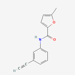 molecular formula C14H11NO2 B14917059 N-(3-ethynylphenyl)-5-methylfuran-2-carboxamide 