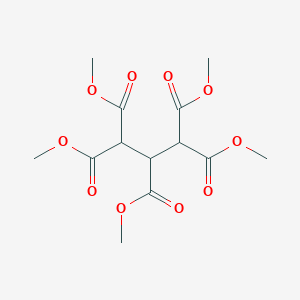 molecular formula C13H18O10 B14917493 Pentamethyl propane-1,1,2,3,3-pentacarboxylate 