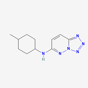 molecular formula C11H16N6 B14917507 N-(4-methylcyclohexyl)tetrazolo[1,5-b]pyridazin-6-amine 