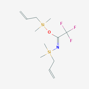 molecular formula C12H22F3NOSi2 B149176 Madmstfa CAS No. 126235-52-7
