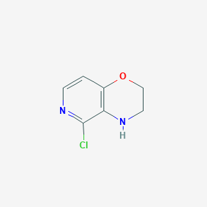 molecular formula C7H7ClN2O B1491767 5-Chloro-3,4-dihydro-2H-pyrido[4,3-b][1,4]oxazine CAS No. 1198154-67-4