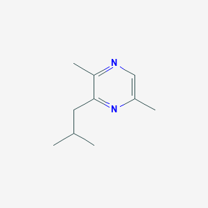 molecular formula C10H16N2 B149183 2,5-Dimethyl-3-(2-methylpropyl)pyrazine CAS No. 32736-94-0