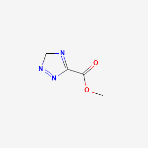 molecular formula C4H5N3O2 B14918478 Methyl 3H-1,2,4-triazole-5-carboxylate 