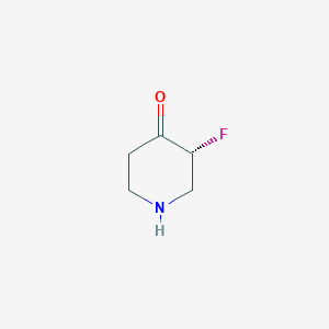 molecular formula C5H8FNO B14918585 (R)-3-Fluoropiperidin-4-one 
