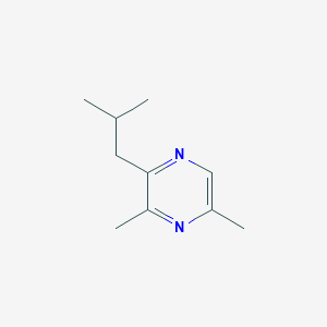 molecular formula C10H16N2 B149187 3,5-Dimethyl-2-isobutylpyrazine CAS No. 70303-42-3
