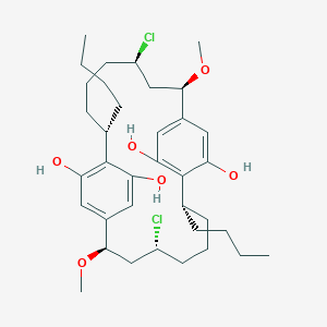 molecular formula C36H54Cl2O6 B149188 Nostocyclophane D CAS No. 126693-93-4