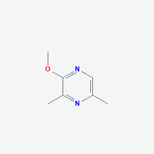 molecular formula C7H10N2O B149192 2-Methoxy-3,5-dimethylpyrazine CAS No. 92508-08-2