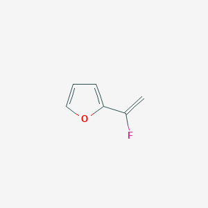 molecular formula C6H5FO B1491926 2-(1-Fluorovinyl)furan CAS No. 2097978-28-2