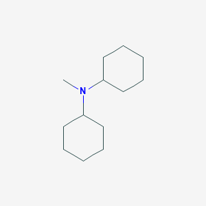 molecular formula C13H25N B149193 N-Cyclohexyl-N-methylcyclohexanamine CAS No. 7560-83-0