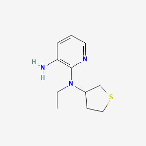 molecular formula C11H17N3S B1491947 N2-ethyl-N2-(tetrahydrothiophen-3-yl)pyridine-2,3-diamine CAS No. 2092568-81-3