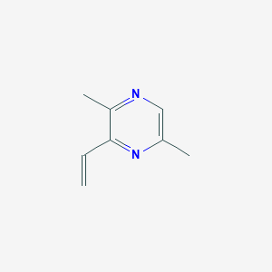 molecular formula C8H10N2 B149204 3-Ethenyl-2,5-dimethylpyrazine CAS No. 80935-98-4