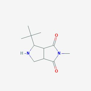 4-(tert-butyl)-2-methyltetrahydropyrrolo[3,4-c]pyrrole-1,3(2H,3aH)-dione