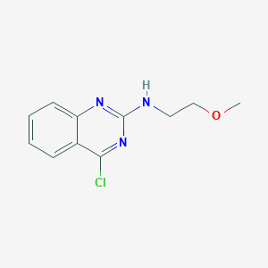 4-chloro-N-(2-methoxyethyl)quinazolin-2-amine