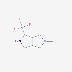5-Methyl-1-(trifluoromethyl)octahydropyrrolo[3,4-c]pyrrole
