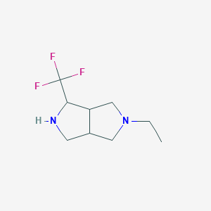 5-Ethyl-1-(trifluoromethyl)octahydropyrrolo[3,4-c]pyrrole