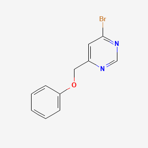 4-Bromo-6-(phenoxymethyl)pyrimidine