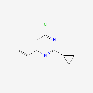 4-Chloro-2-cyclopropyl-6-vinylpyrimidine